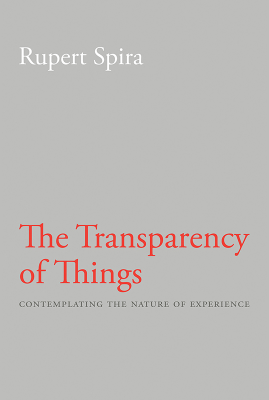 The Transparency Of Things